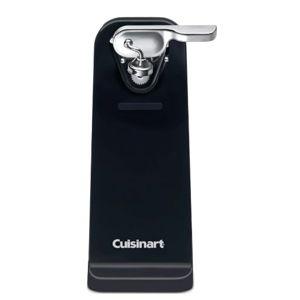 Cuisinart Can Opener with One-Touch Operation, Electric Can Opener for Kitchen Including Magnetic Lid Holder, Automatic Can Opener with Easy Clean Design and Nonslip Base, Black, CCO-50BKN