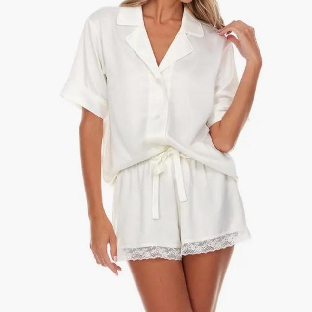 Selena Satin Charmeuse Short Pajamas