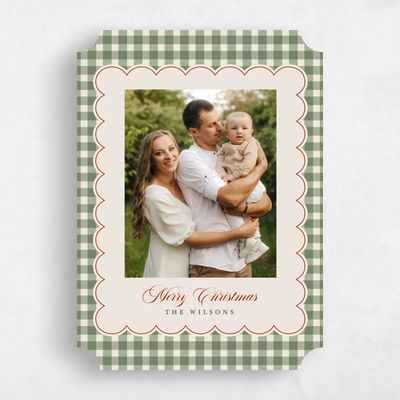 Green Ticket Holiday Card - Bramley