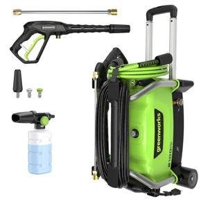 Greenworks - 2100 PSI (SGS Certified) 1.2 GPM 13Amp Compact Electric Pressure Washer - Green