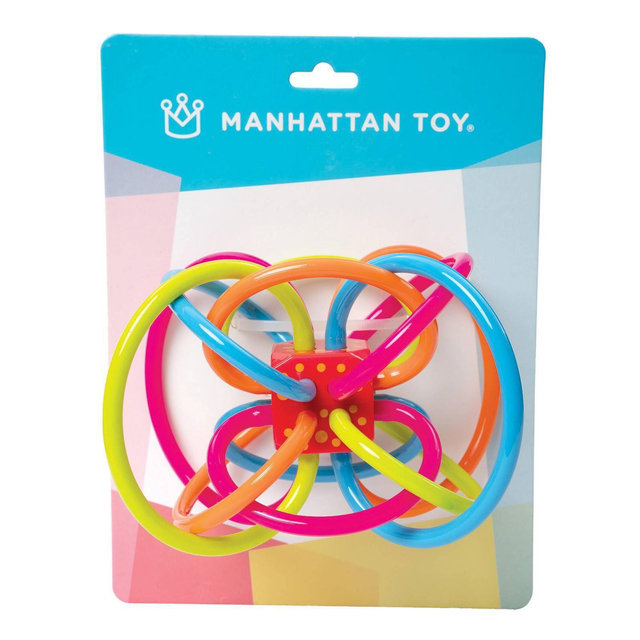 The Manhattan Toy Company Winkel Rattle & Sensory Teether Toy