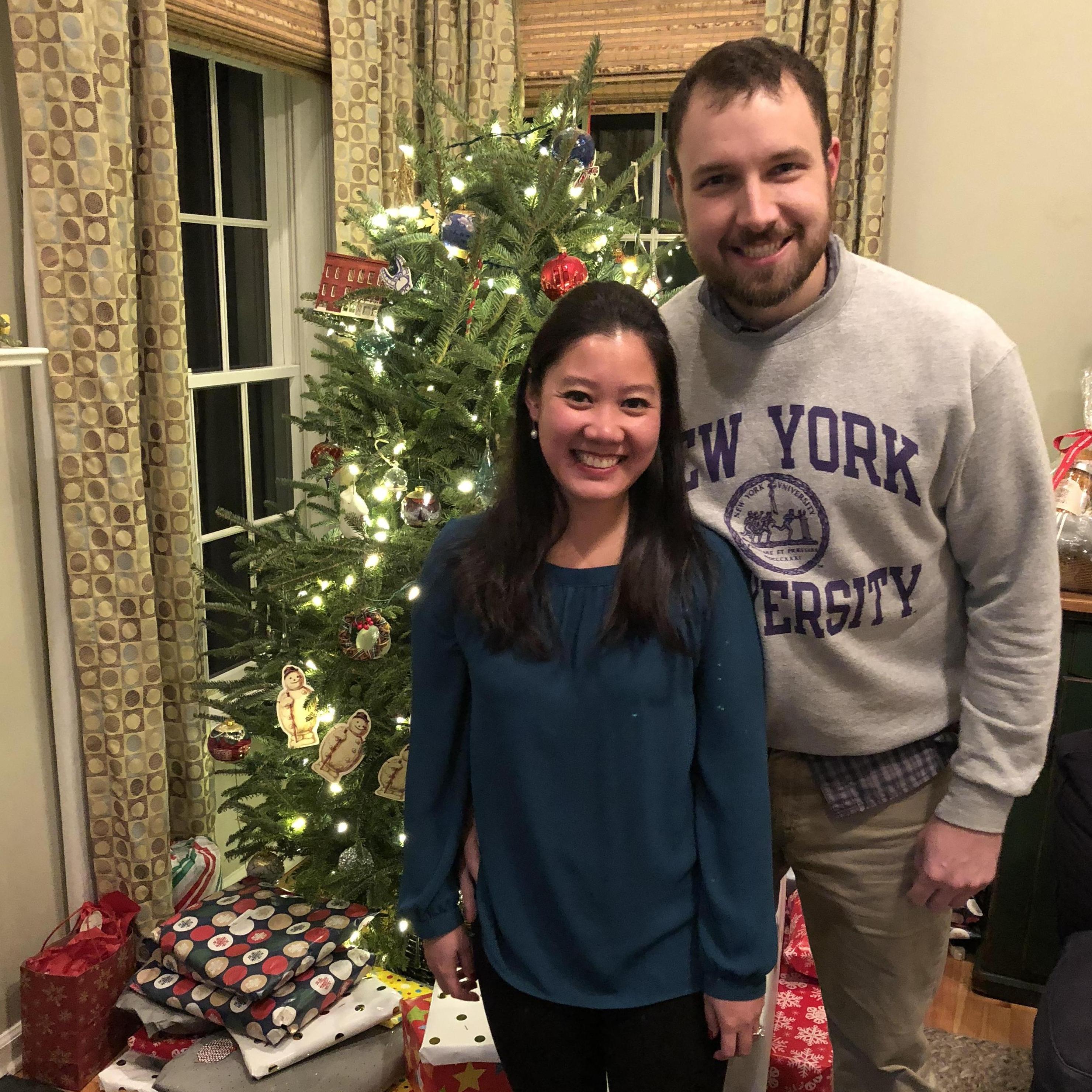 Christmas in Princeton, NJ in December 2017
