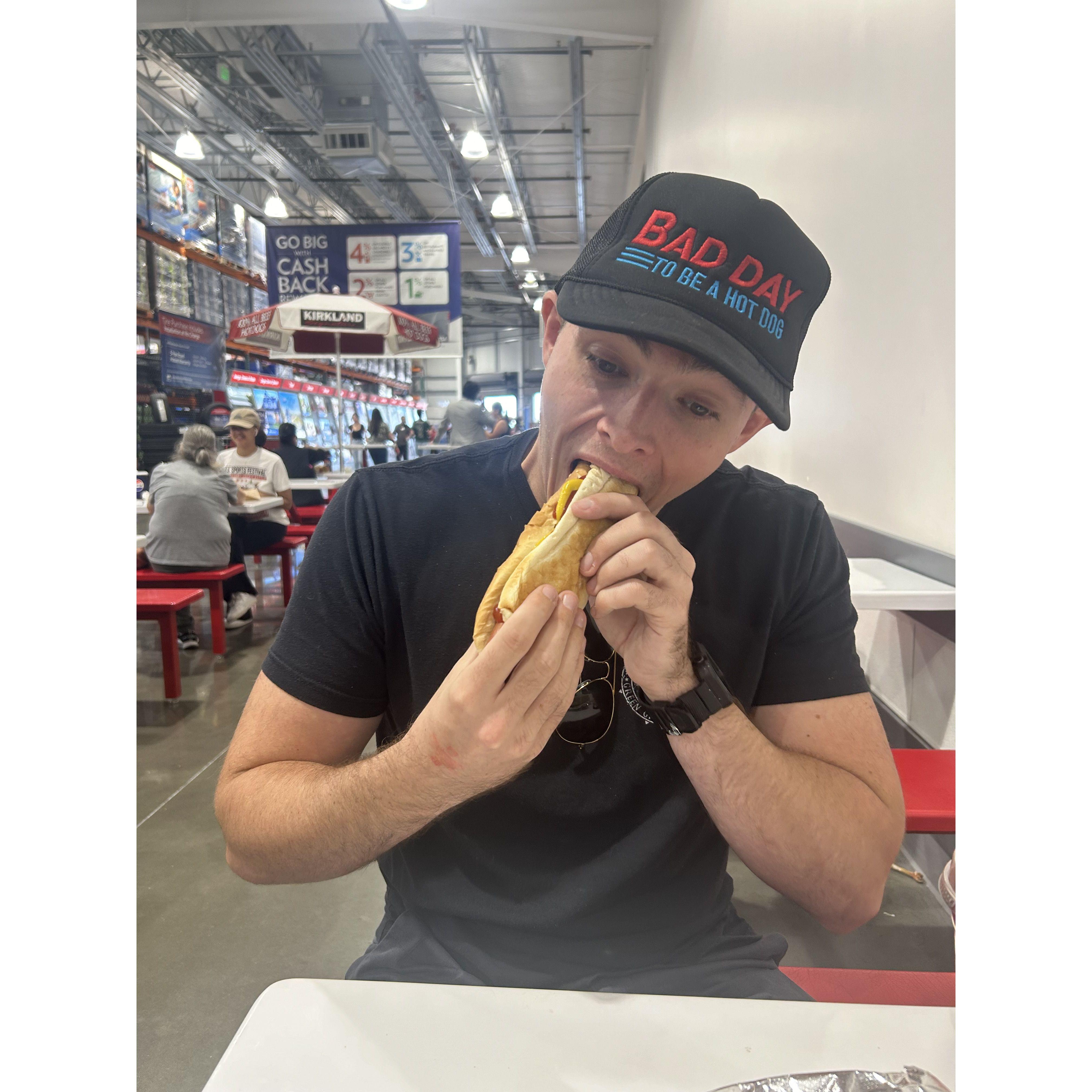 Ryan's favorite date---Costco