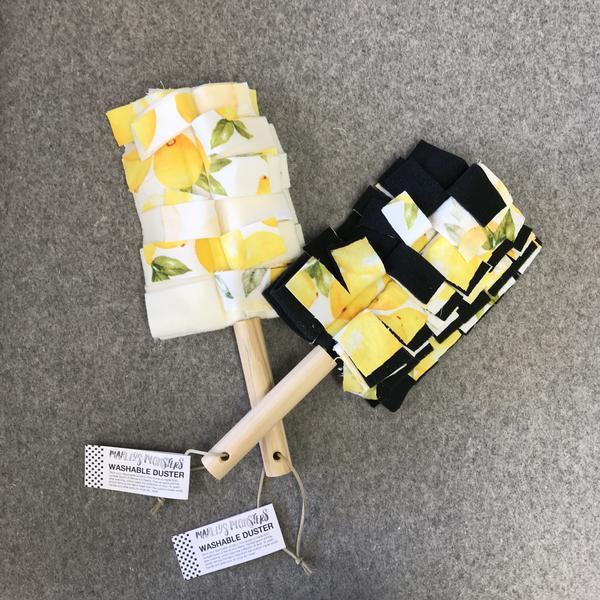 Washable Duster: Vintage Lemons