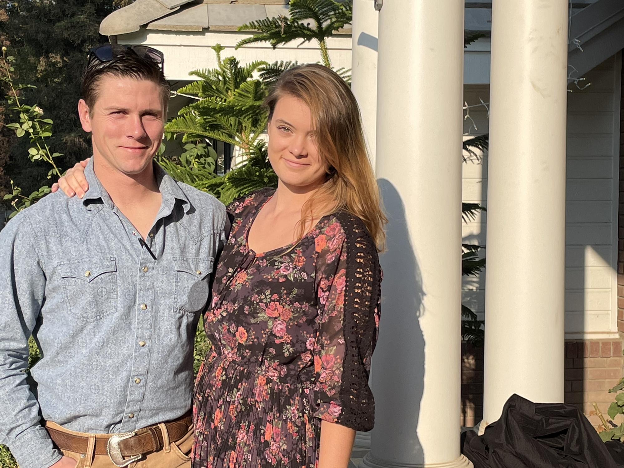 On our way to a friend’s wedding