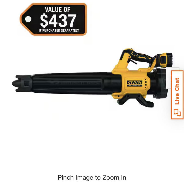 Leaf blower!