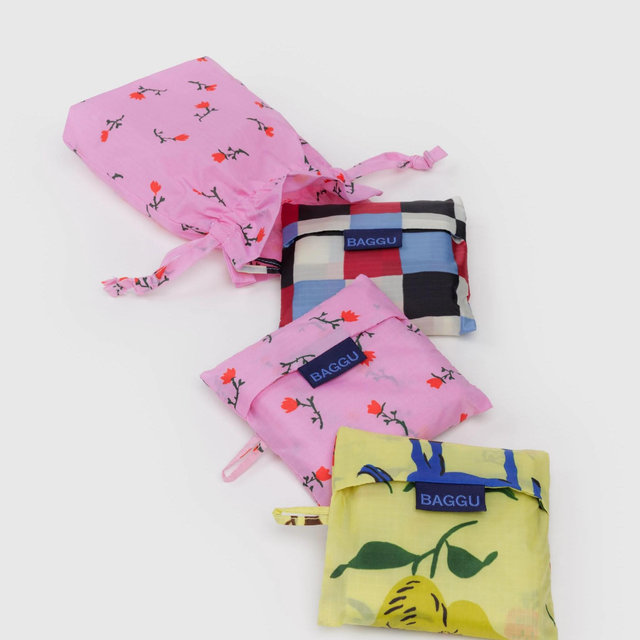 Reusable Bags - Baggu Set of 3 Painted Prairie
