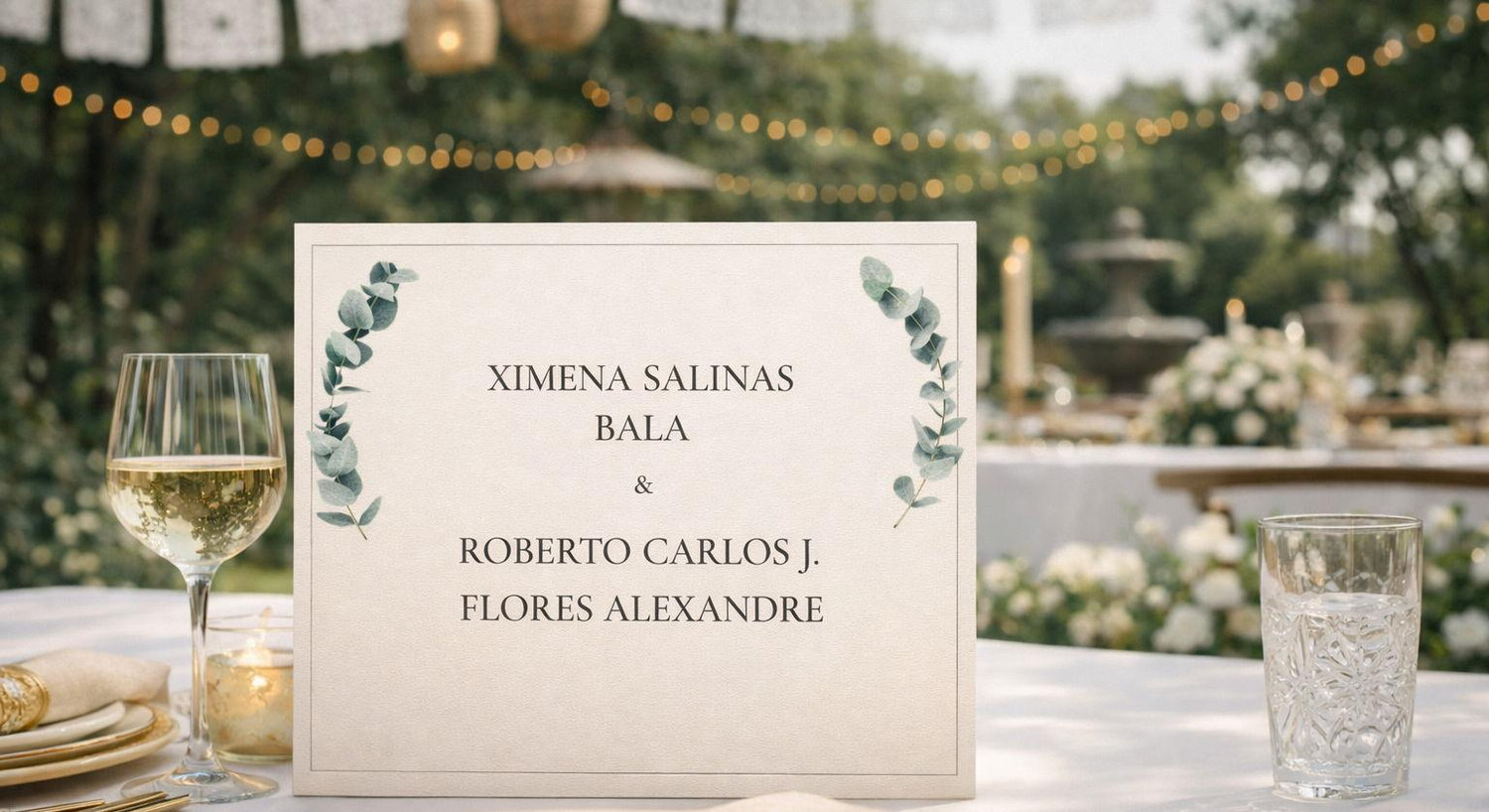The Wedding Website of Roberto Carlos J. Flores Alexandre and Ximena Salinas Bala