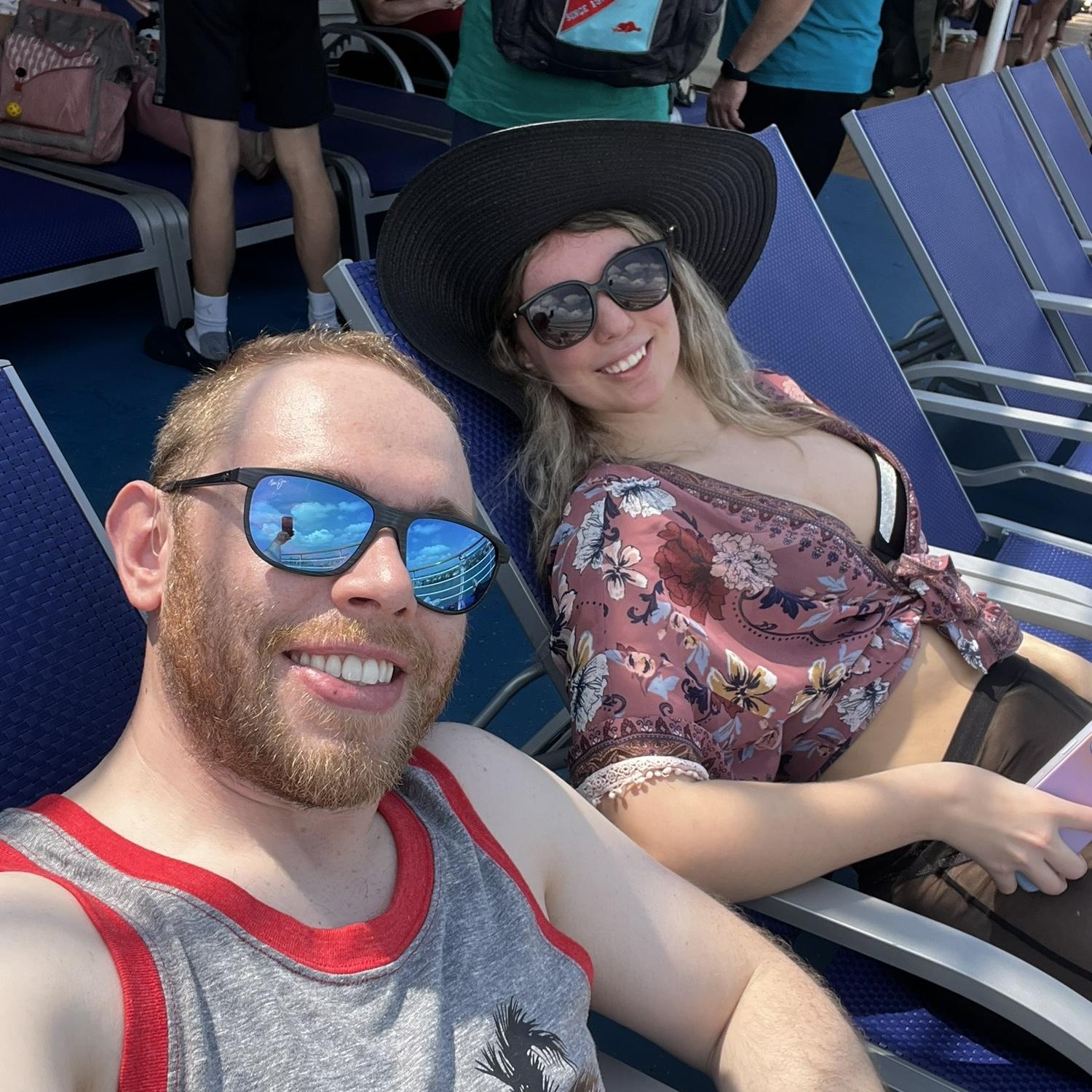 First ever cruise together on Carnival