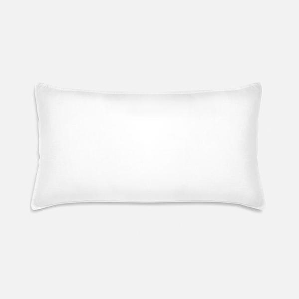 Linen Pillowcases- Set of 2 KING Size in WHITE