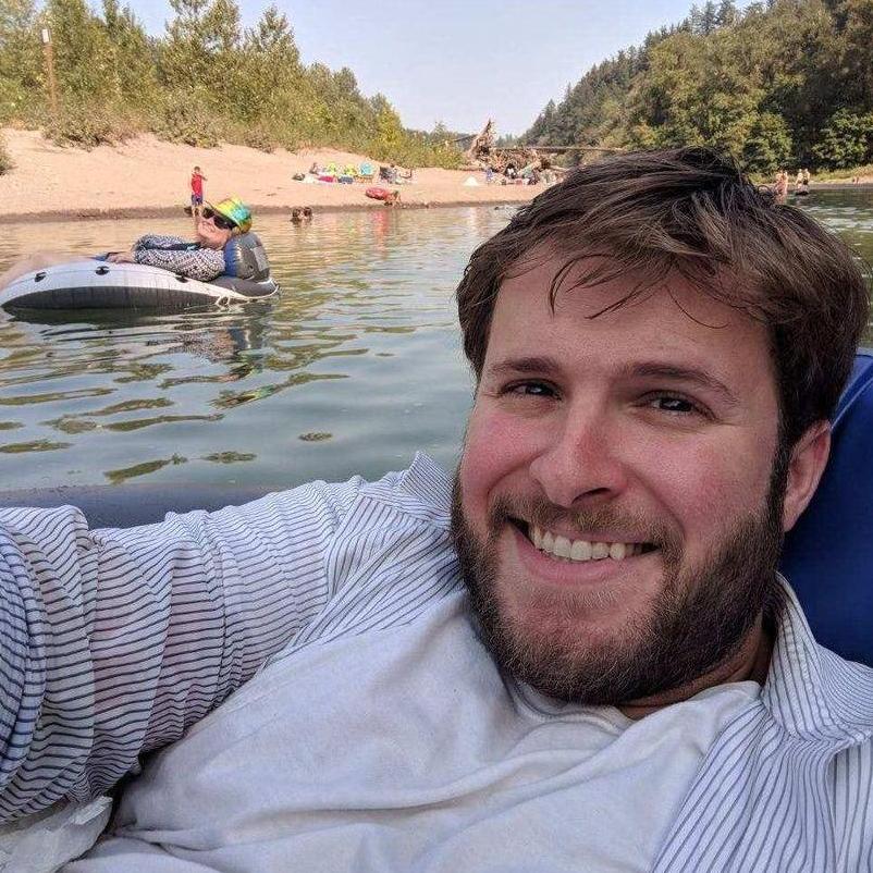Floating the Sandy River, August 2018