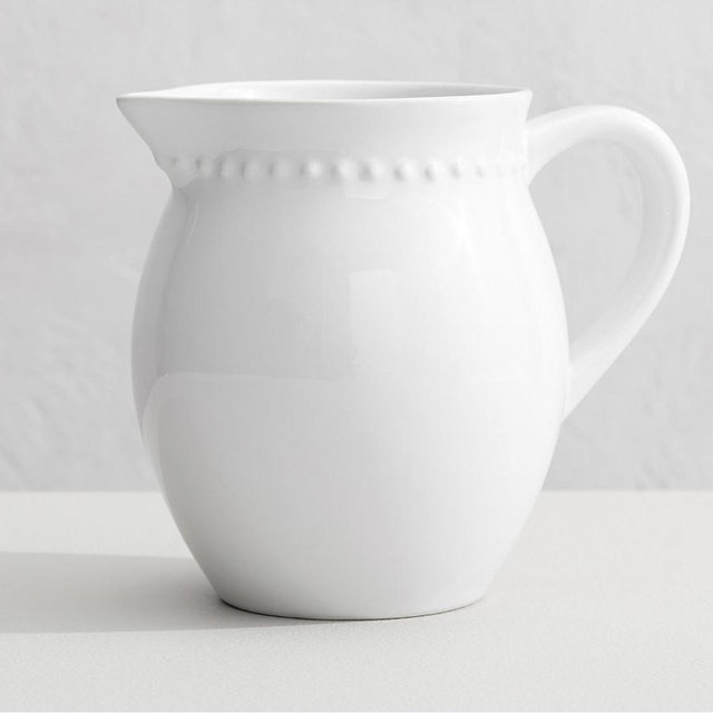 Emma Beaded Stoneware Pitcher