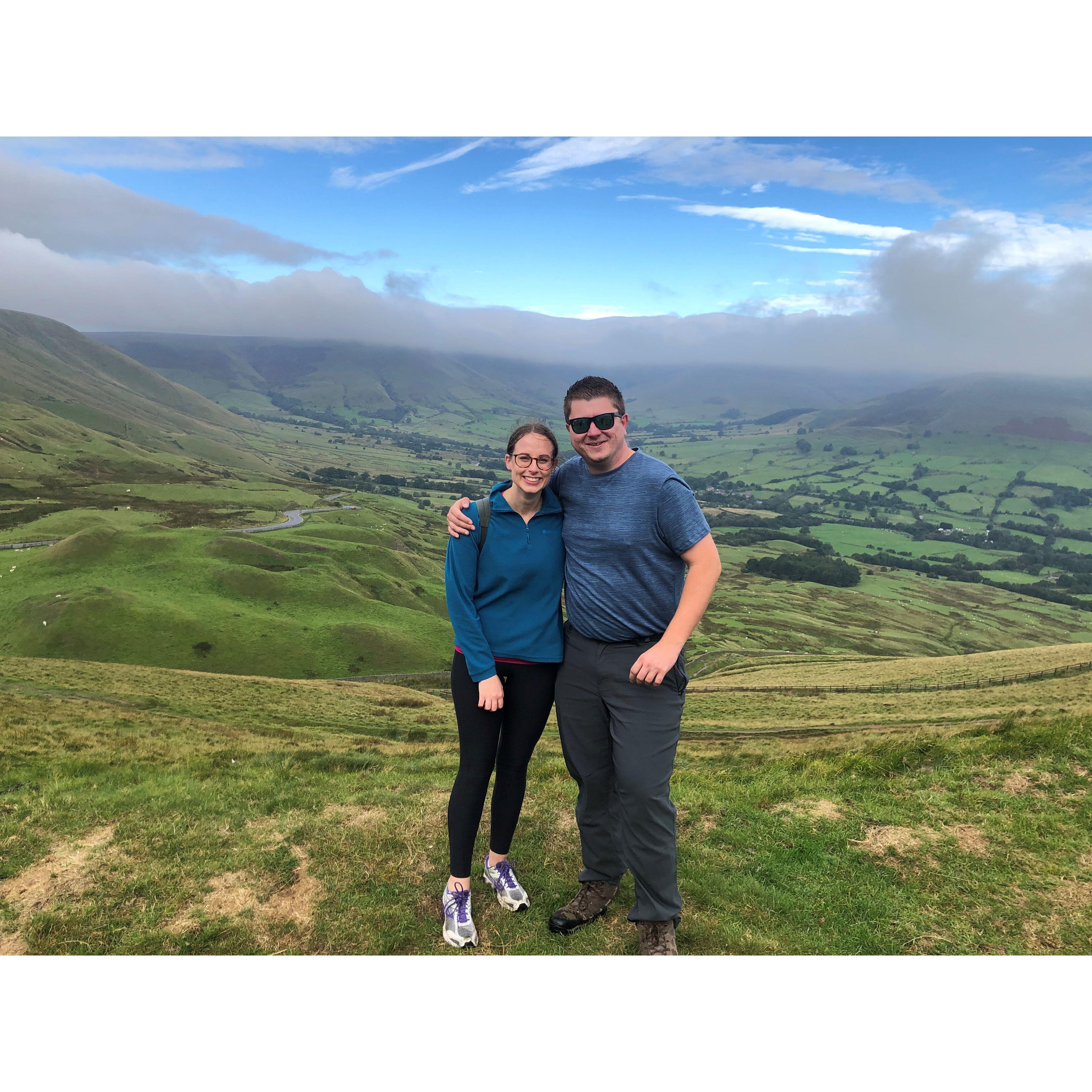 Our first post covid walks in the peak district #hikewithmike