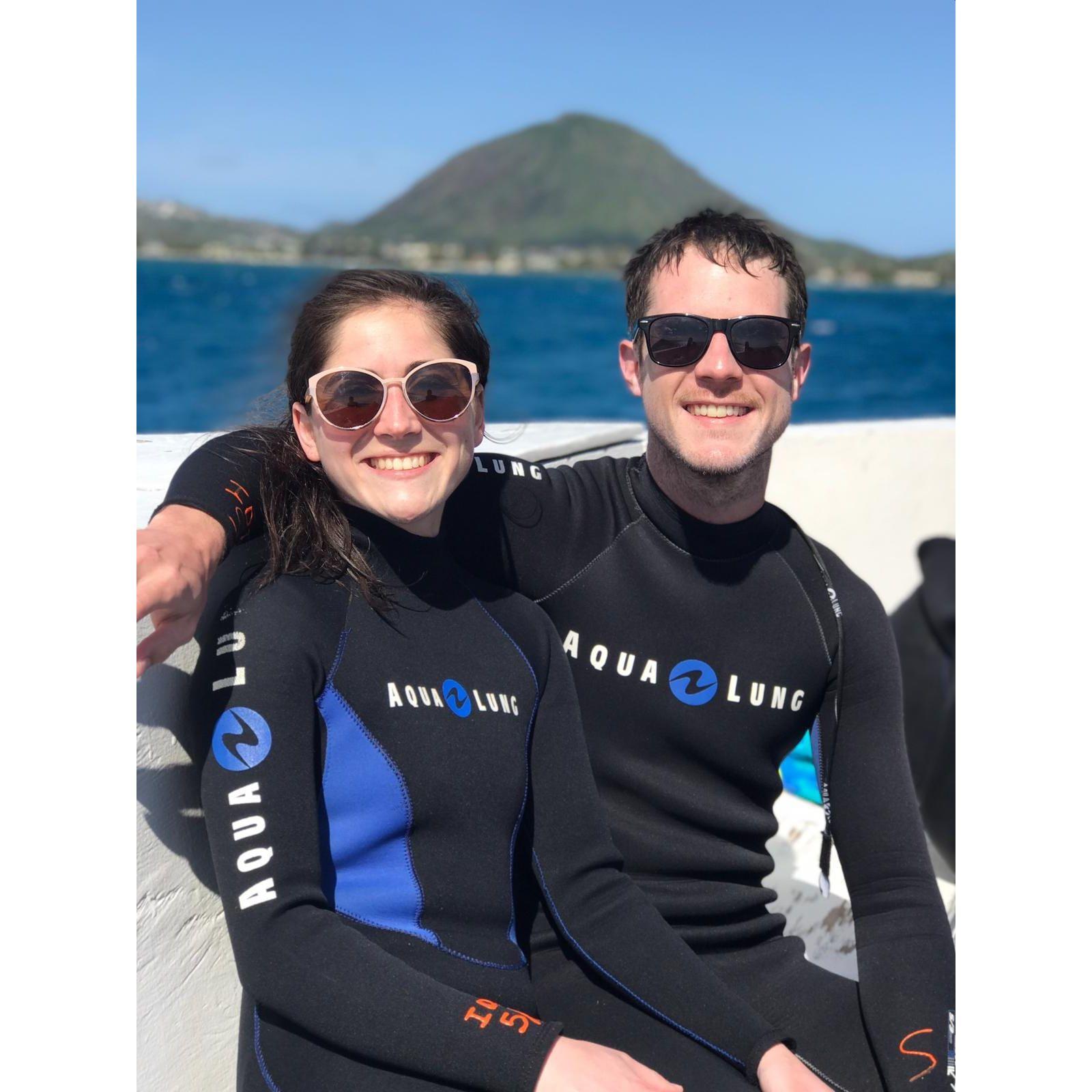 Scuba diving in Hawaii and reaffirming our love of our underwater world