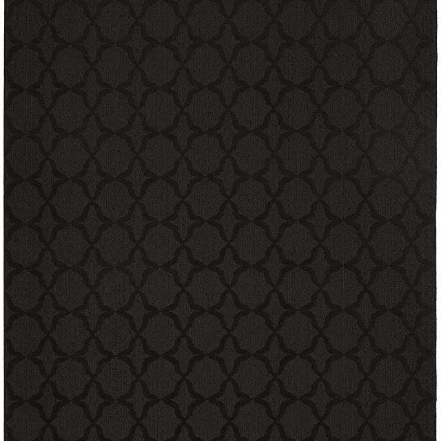 Garland Rug Sparta Area Rug, 12' x 12', Black