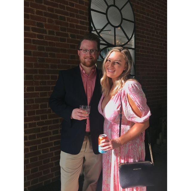 Emily and Daniel's rehearsal dinner in 2019!