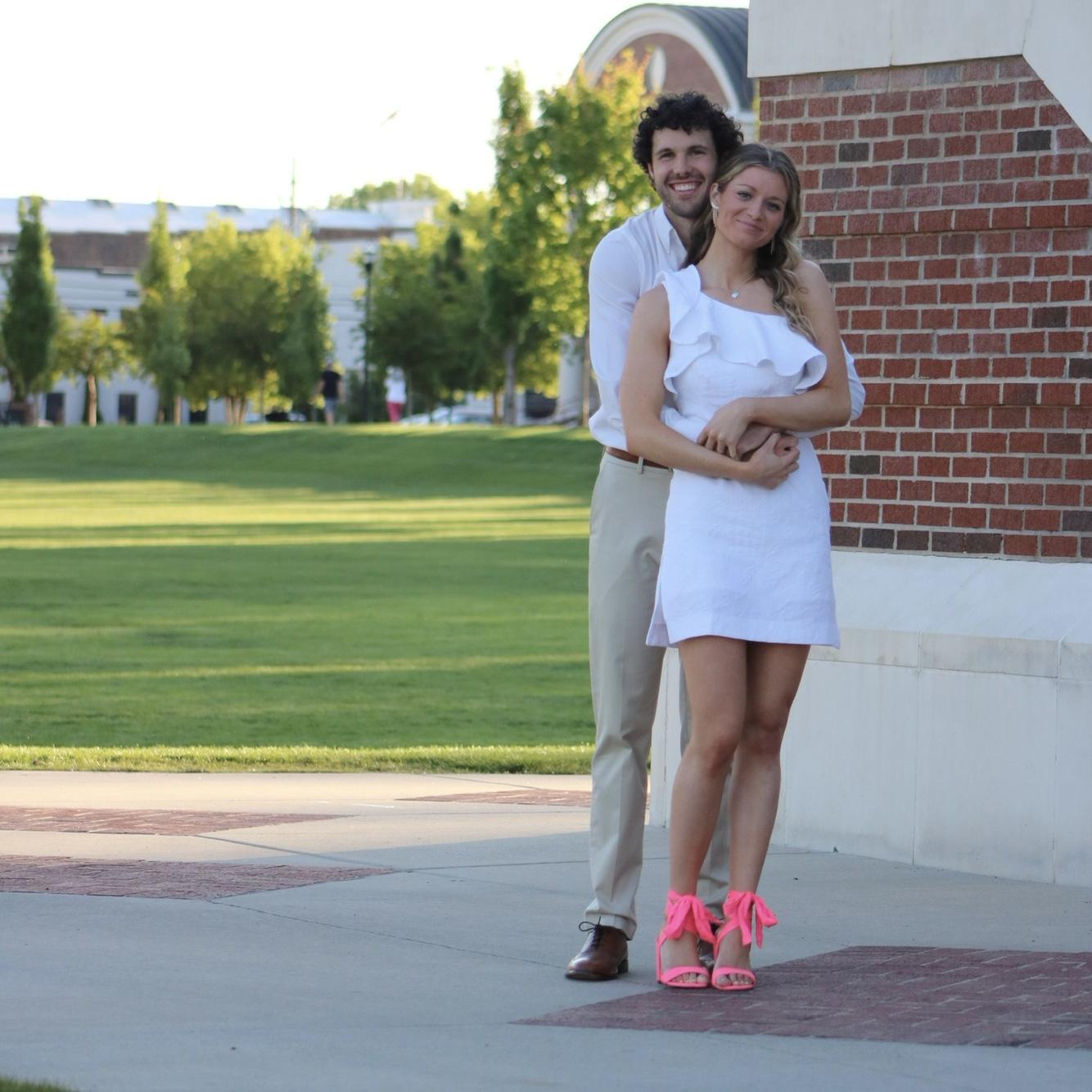 4/24/2024- Photo from MJ's senior pictures at Lee University in Cleveland, Tennessee.
