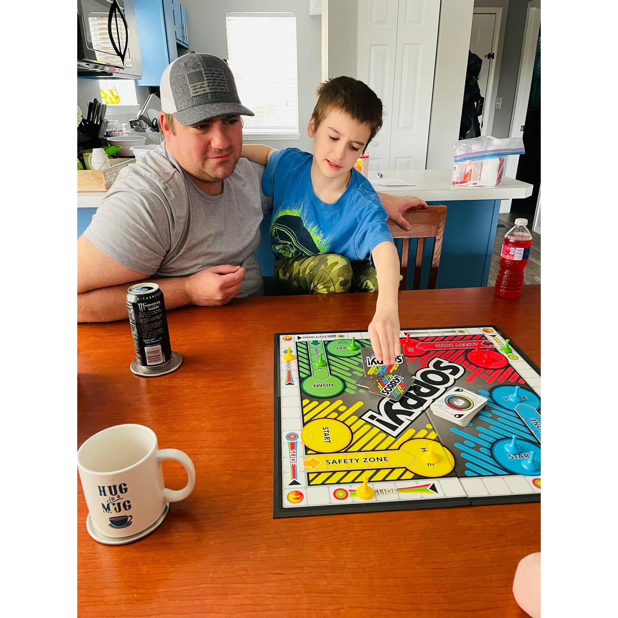 First family vacation, to Branson, Missouri over spring break in 2022. The boys came down with the flu while on vacation, so they had to take it slow.