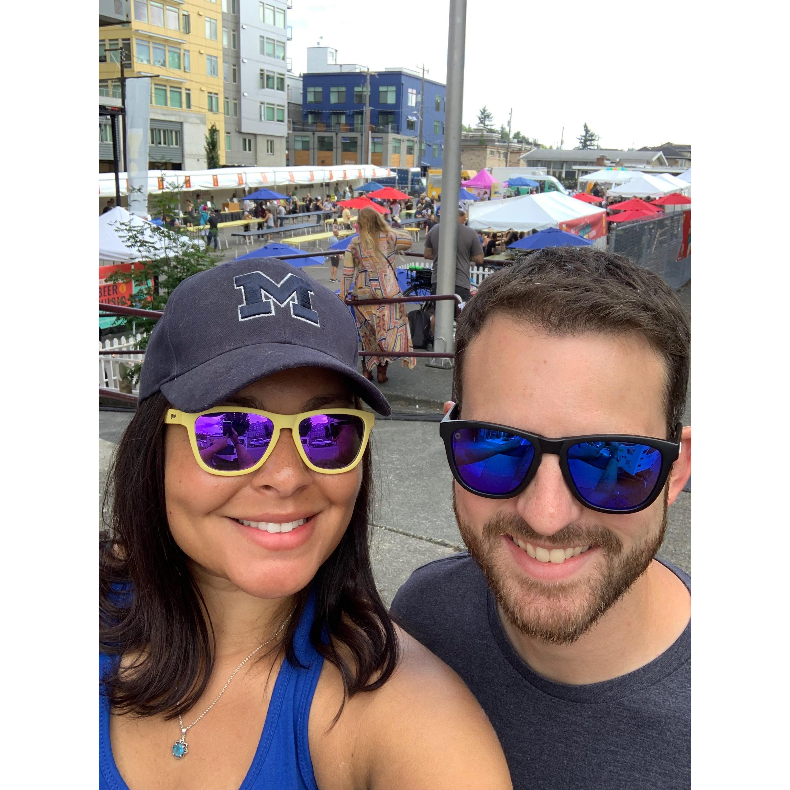 This is our first picture together on our 3rd date