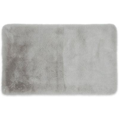 Bee & Willow™ Home Lavish Plush 20" x 34" Bath Rug in Grey