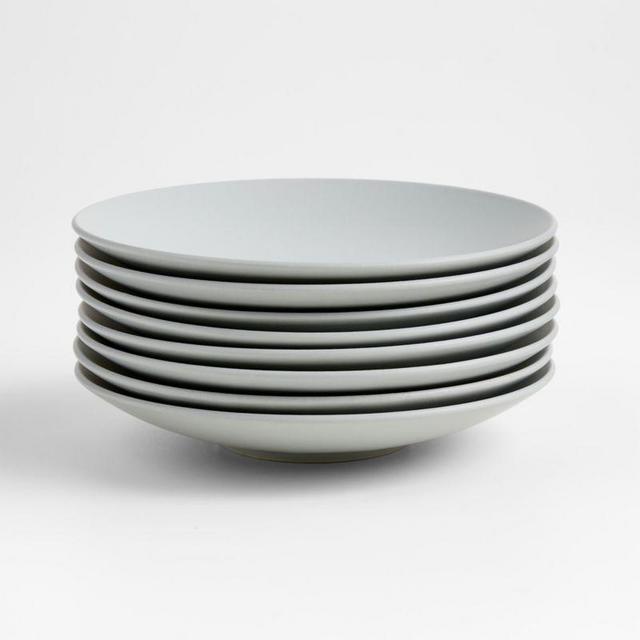 Craft Stone Blue Appetizer Plates, Set of 8