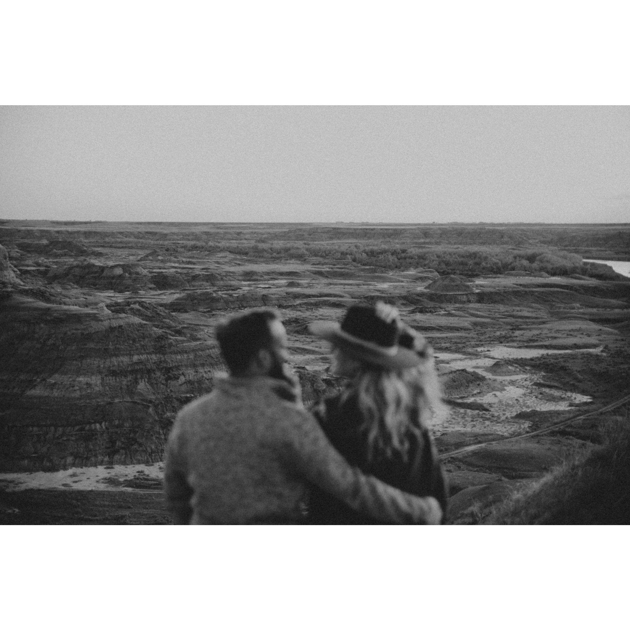 Our favorite spot - where we got engaged, and it overlooks the wedding site <3