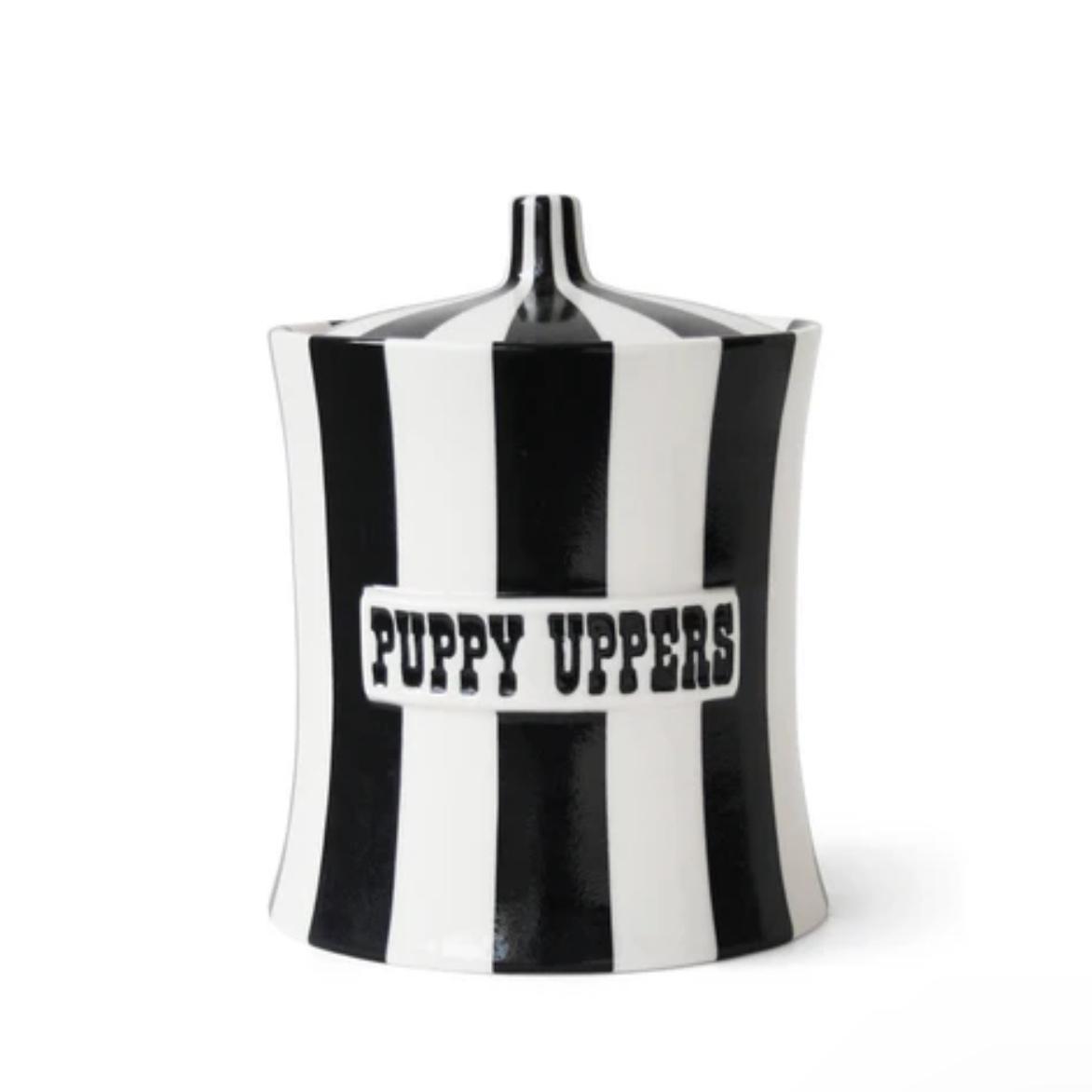 Jonathan Adler Vice Puppy Uppers Canister