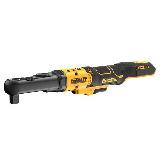 DEWALT 20V MAX XR Cordless Ratchet, 3/8" and 1/2" Sealed Head Ratchet, Bare Tool Only (DCF510B)