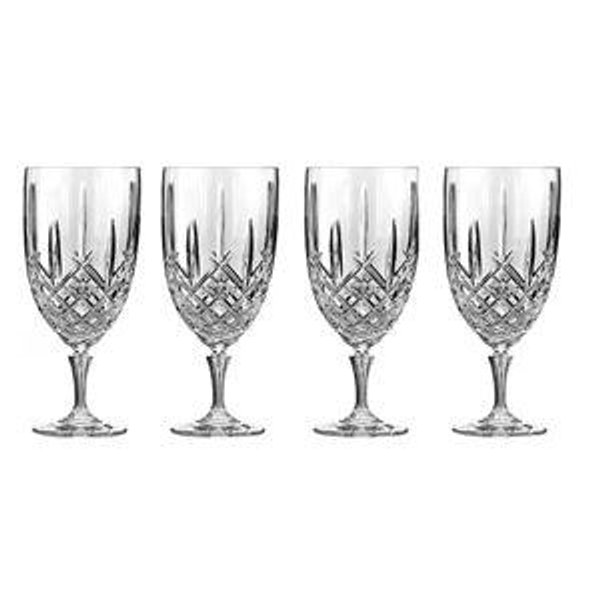 Waterford Markham Collection from Marquis 4-Piece Traditional Crystal Iced Beverage Glass Set | Dillard's