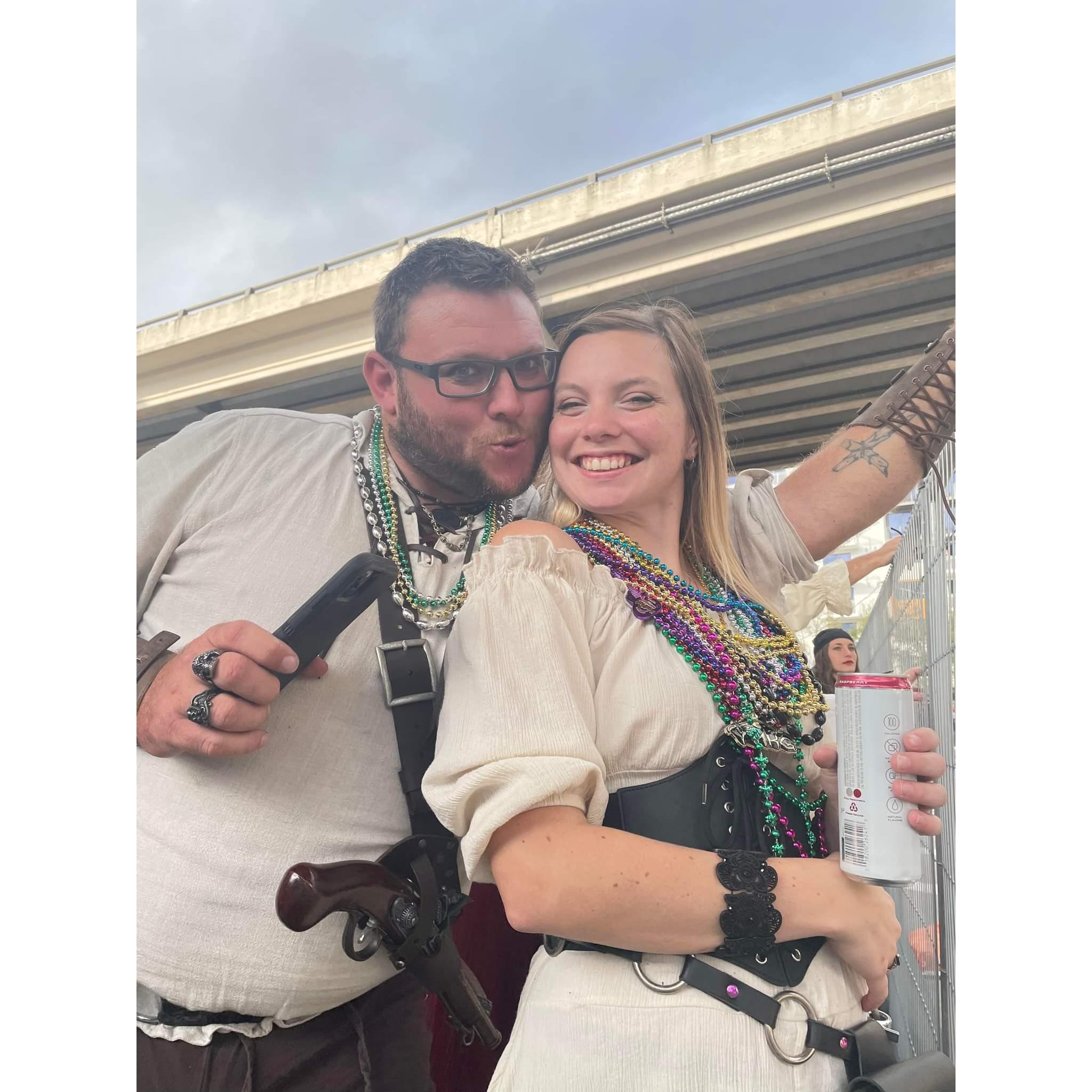 Gasparilla was filled with laughs and beads!