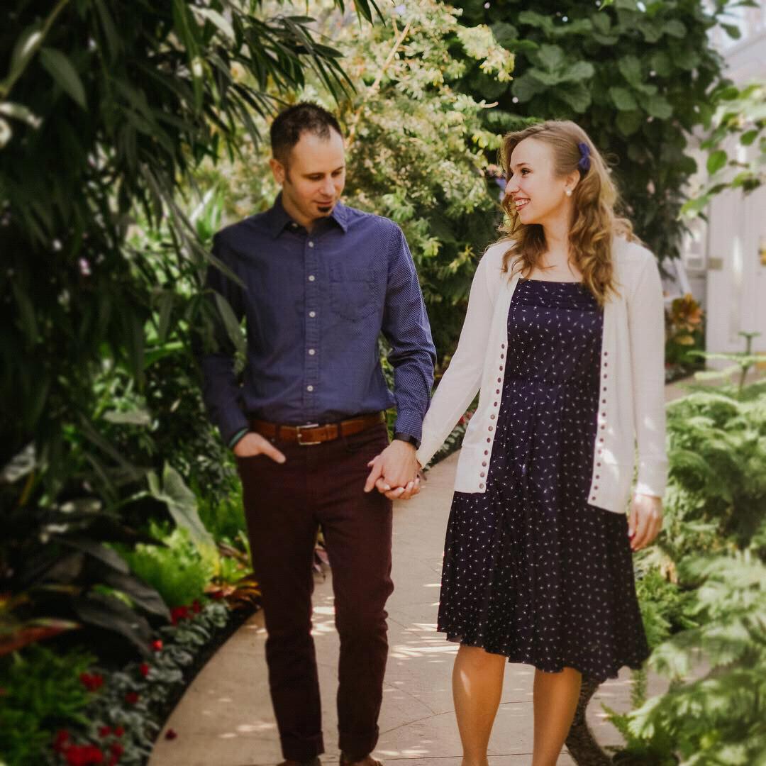 Engagement photo.