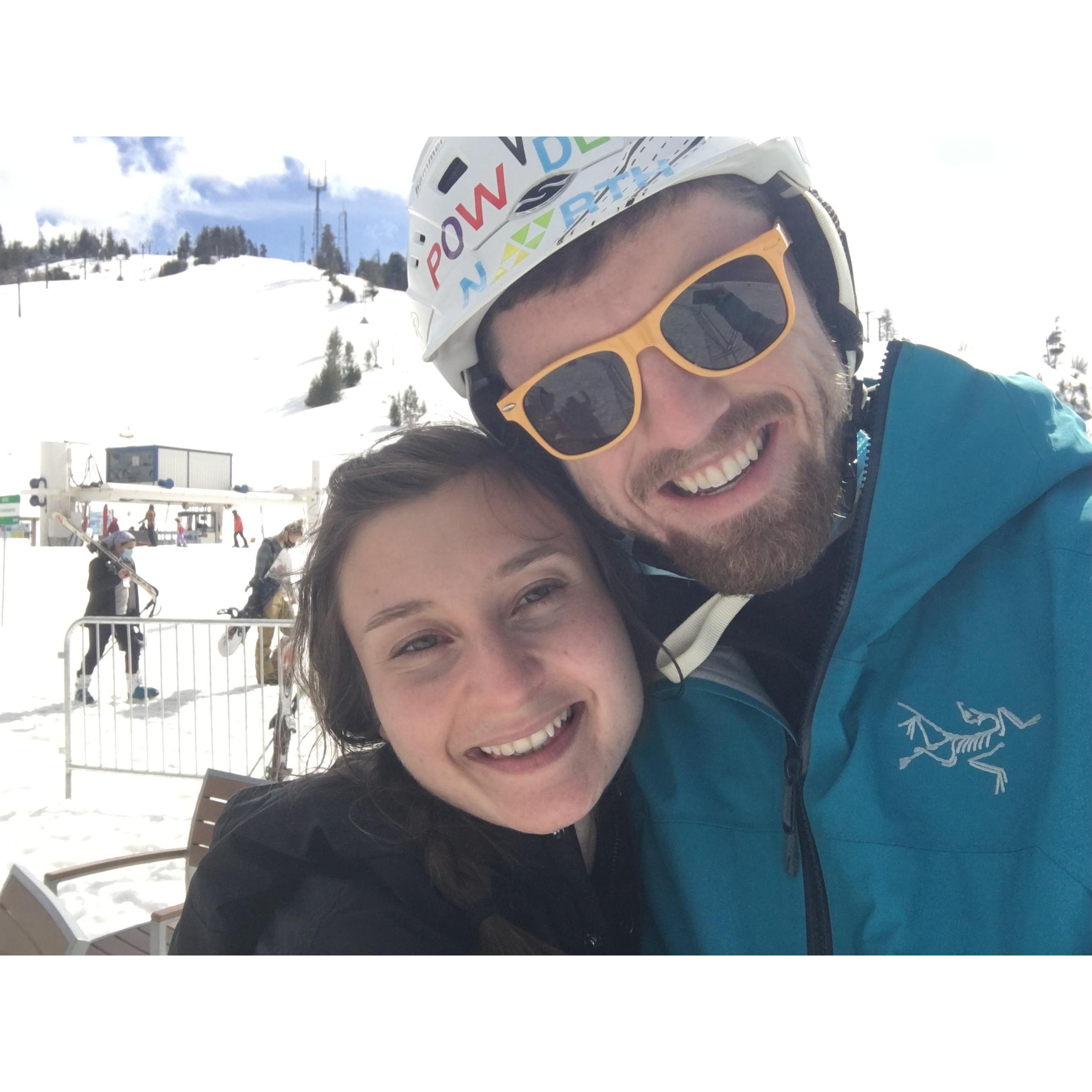Skiing on Bogus