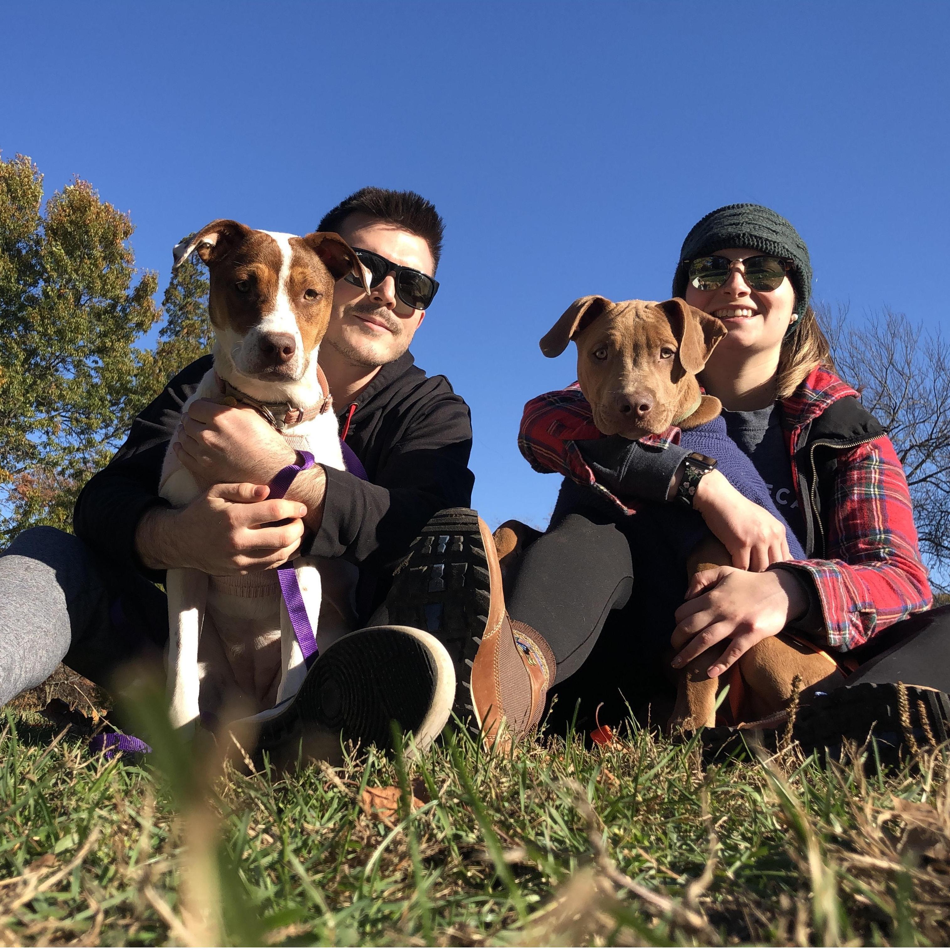First family pic (minus the cats)