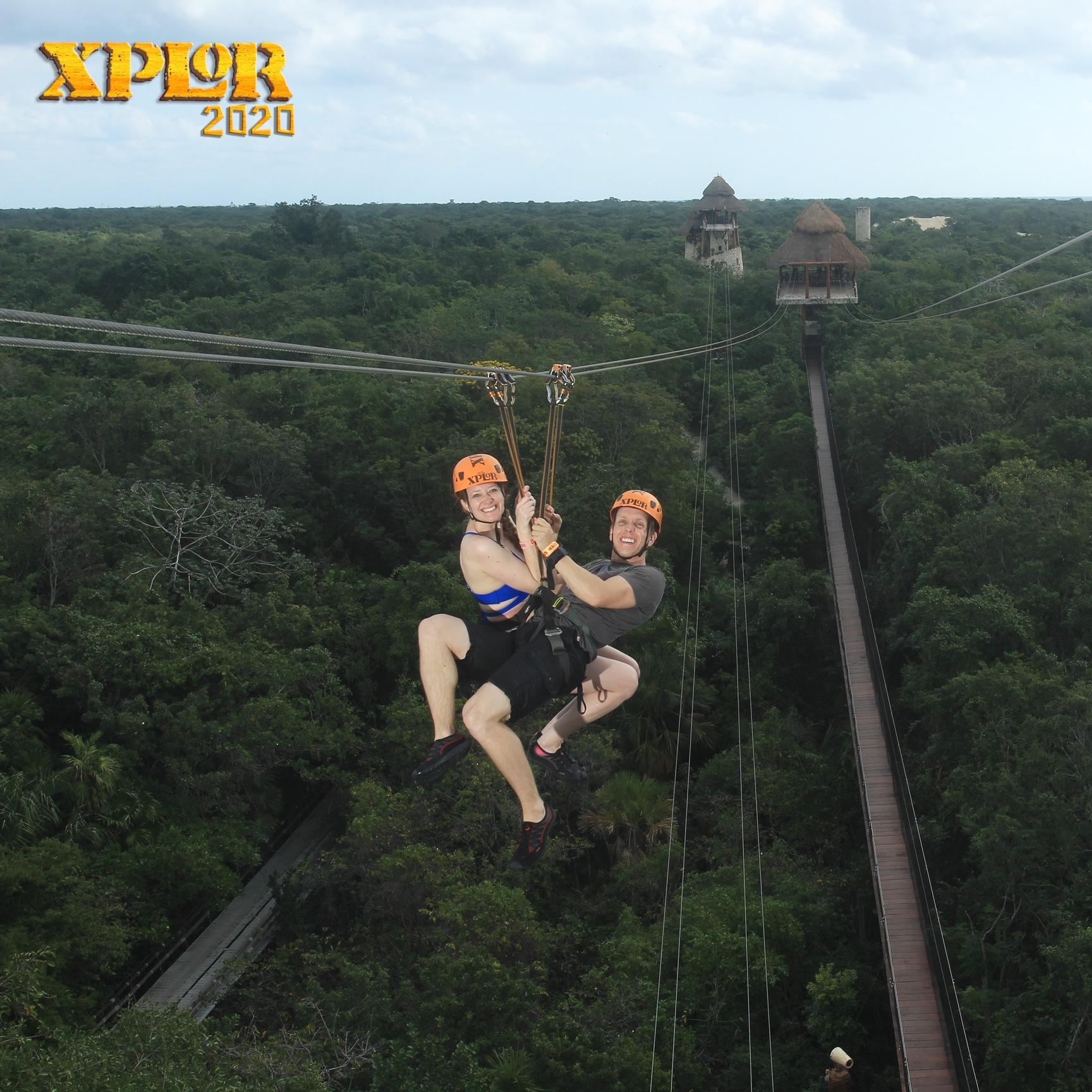 Getting to vacation with family in Mexico was a blast! Ziplining was one of the highlights of the trip.
