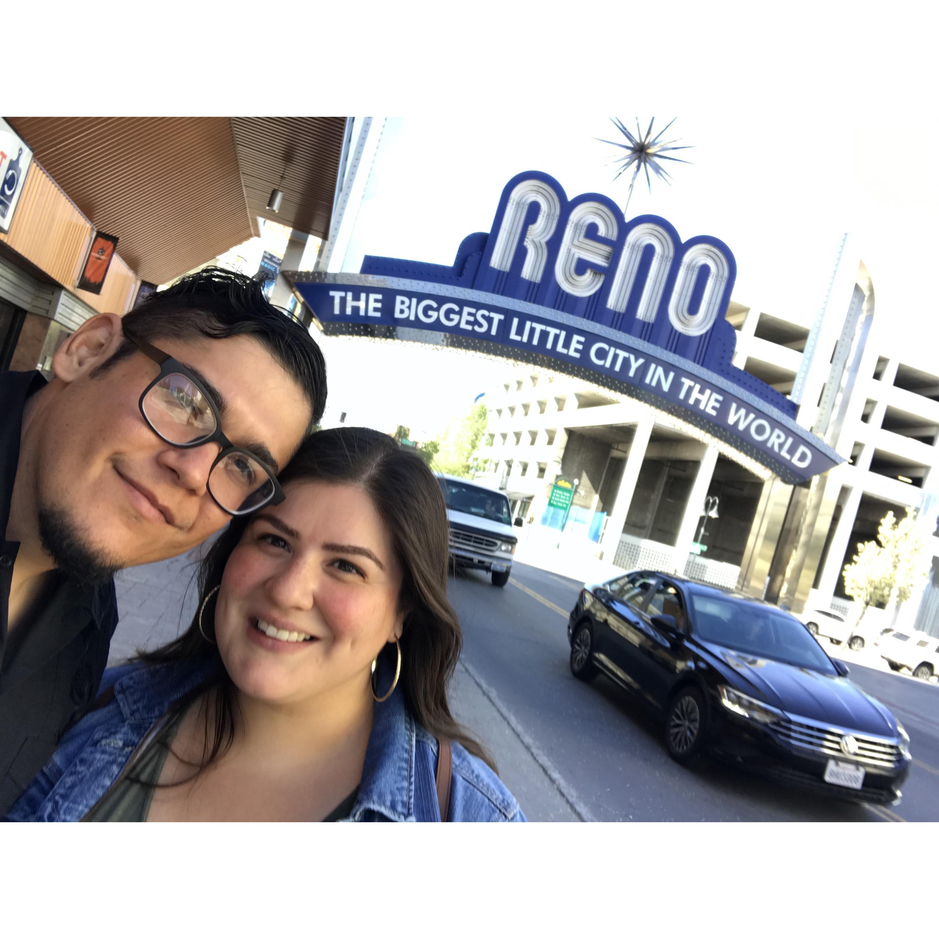 De paseo en RENO, Nevada.
