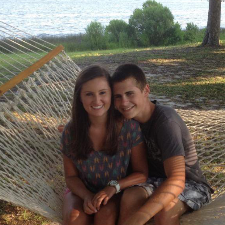 Emerald Isle the first summer we dated...just little babies