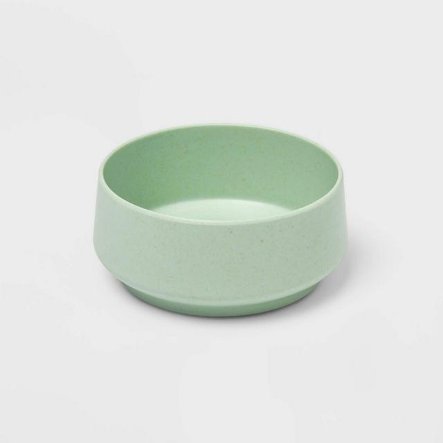 Bamboo Melamine Dog Bowl - Green - 2 Cups - Boots & Barkley™
