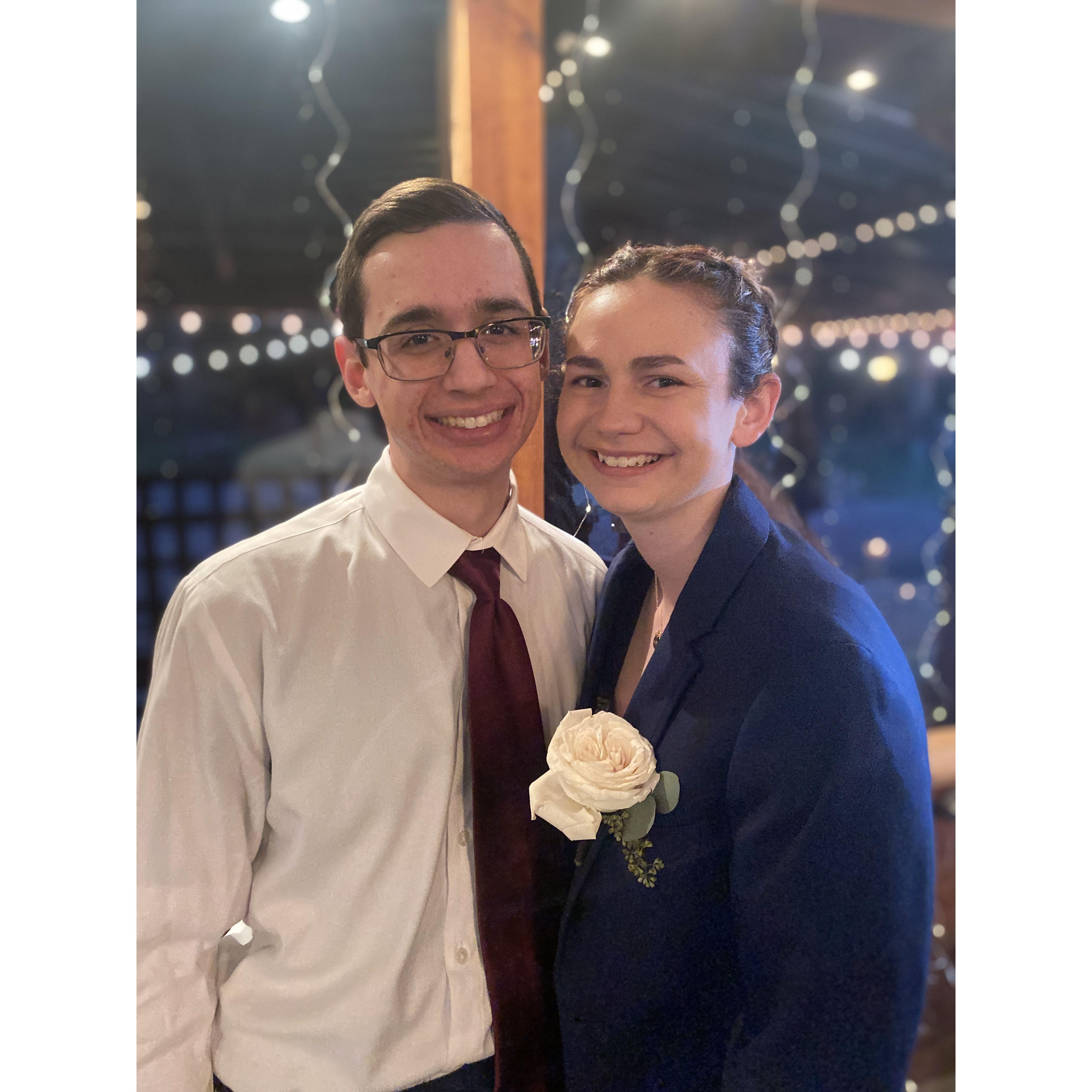 Third wedding went to together.