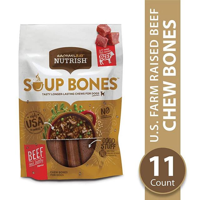 Rachael Ray Nutrish Soup Bones Dog Treats, Longer Lasting