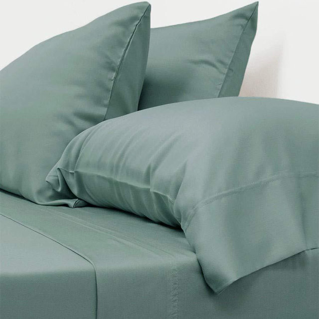 Cariloha Classic Bamboo Sheets 4 Piece Bed Sheet Set - Softest Bed Sheets and Pillowcases - 100% Viscose from Bamboo (King, Tahitian Breeze)