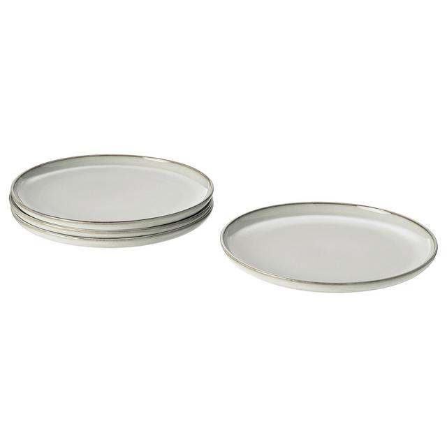 GLADELIG Plate, gray10 "