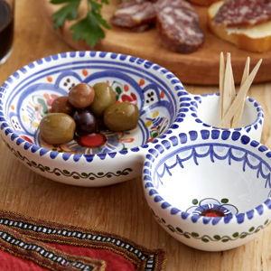 Ceramic Olive Serving Dish| La Tienda