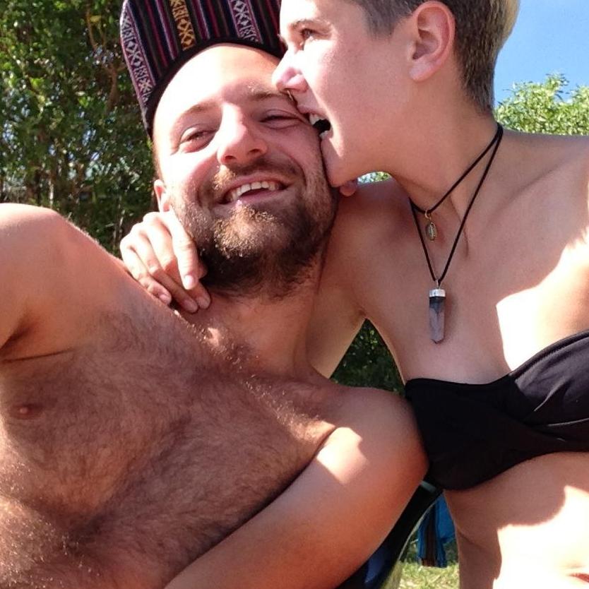 Sadie bites mean- "I love you"