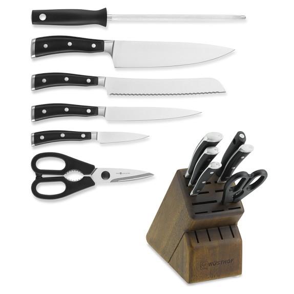 Wüsthof Classic Ikon 7-Piece Knife Block Set