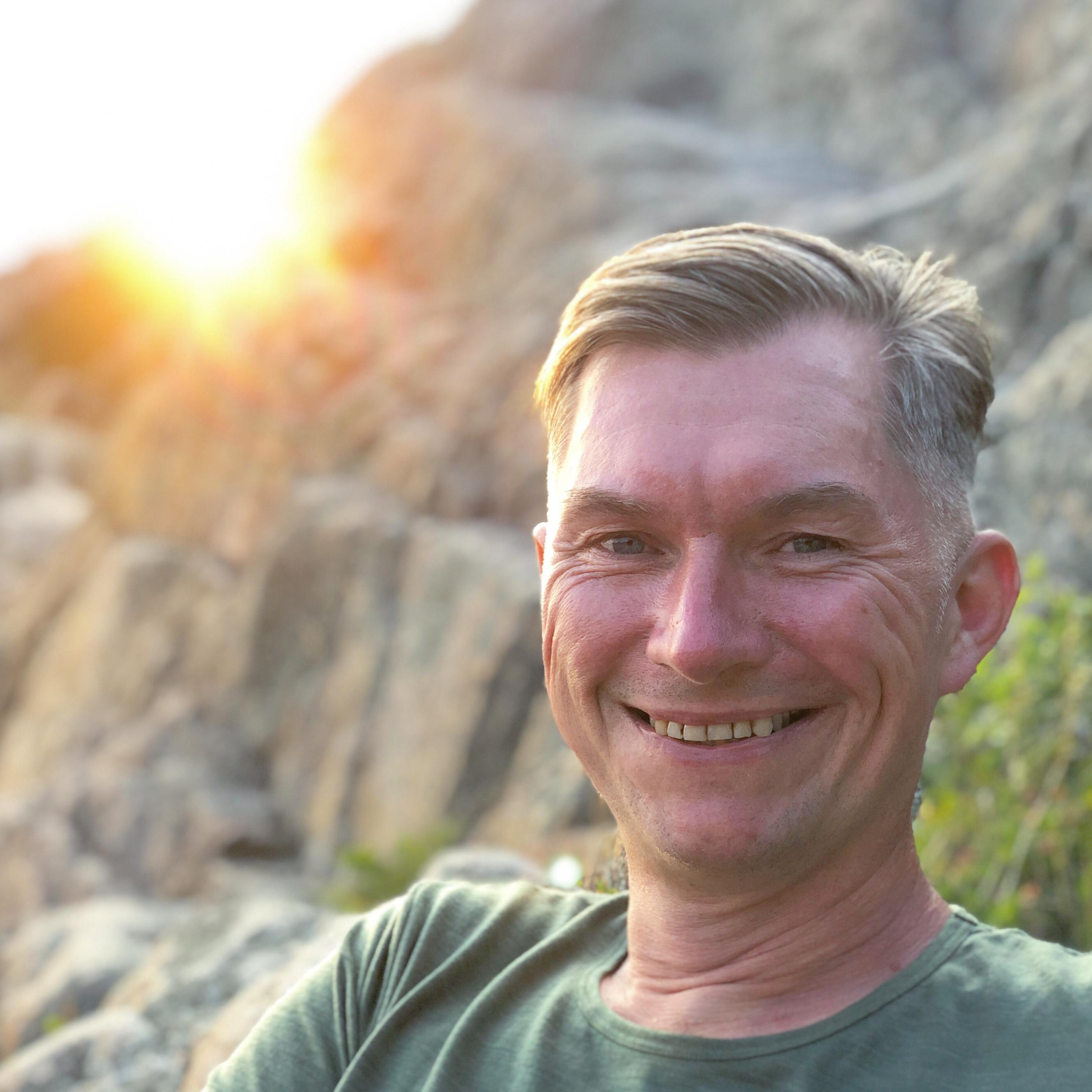 Sunset and some music in Helgaroa, Norway
