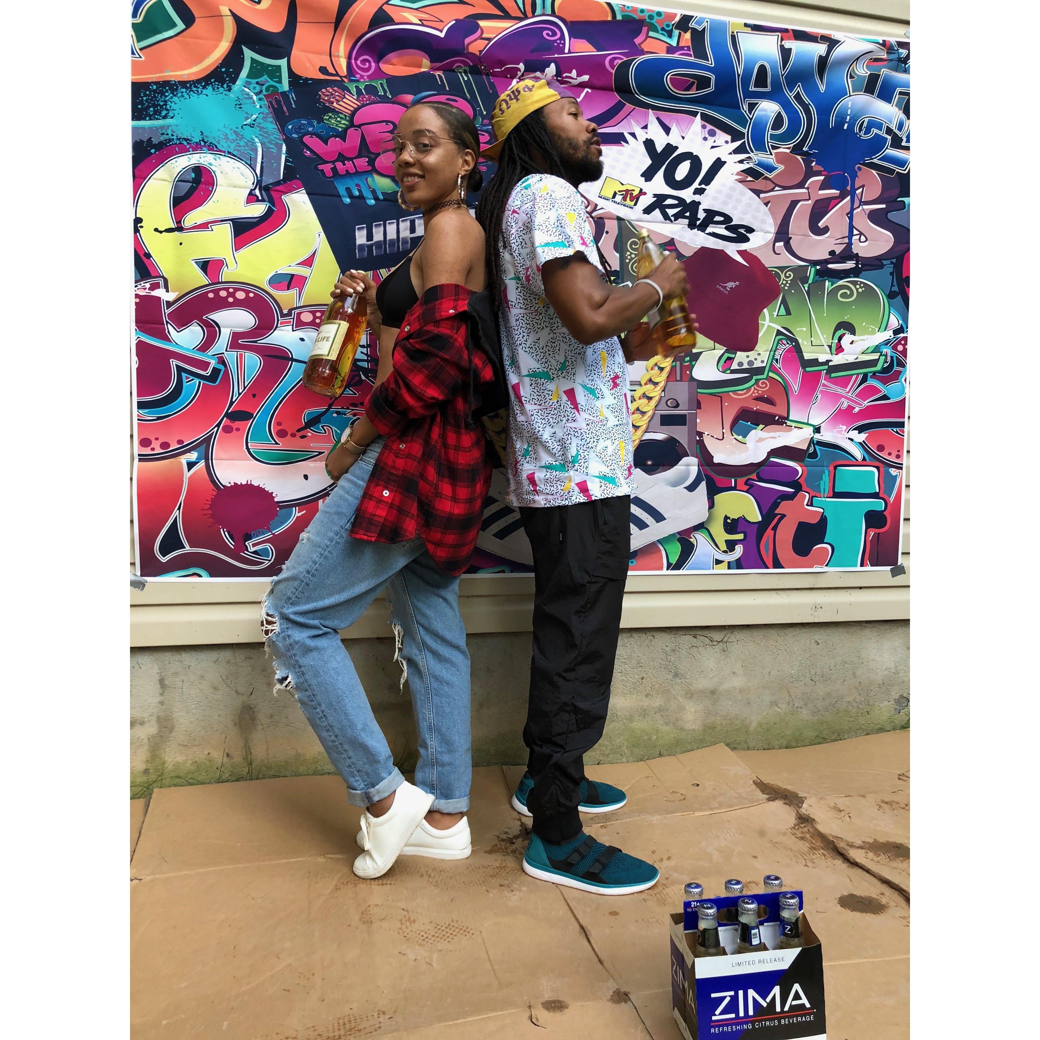90s Hip Hop Themed Cookout at The Greens' Home