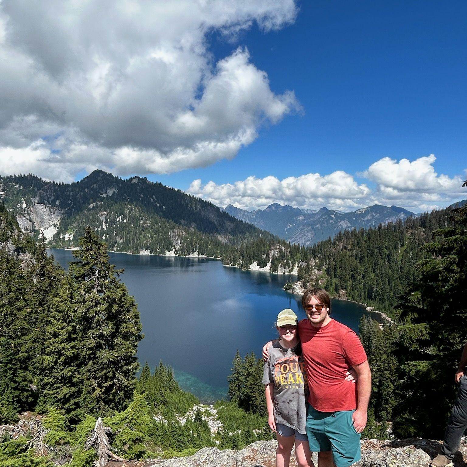 Snow Lake, our first hike in Washington! (2023)
