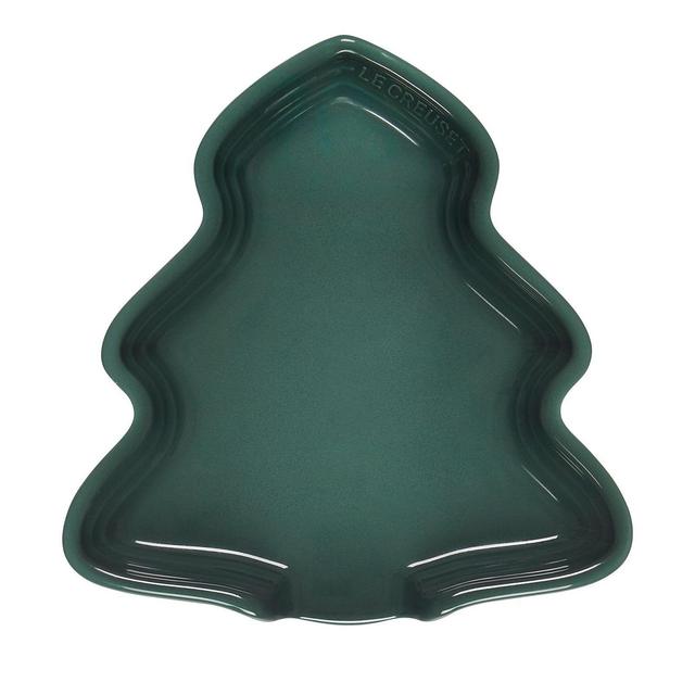 Le Creuset Noel Collection Stoneware Tree Spoon Rest