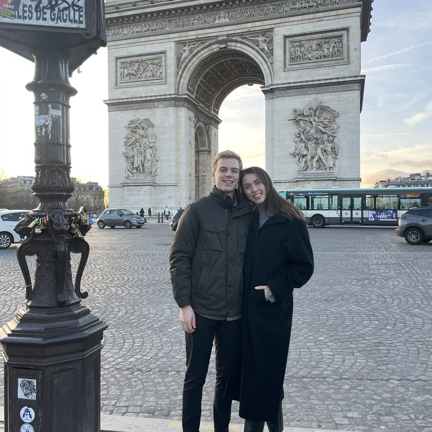 When we visited Paris together in 2023