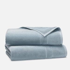 Super-Plush Set of Two Turkish Cotton Bath Towels: Color Storm